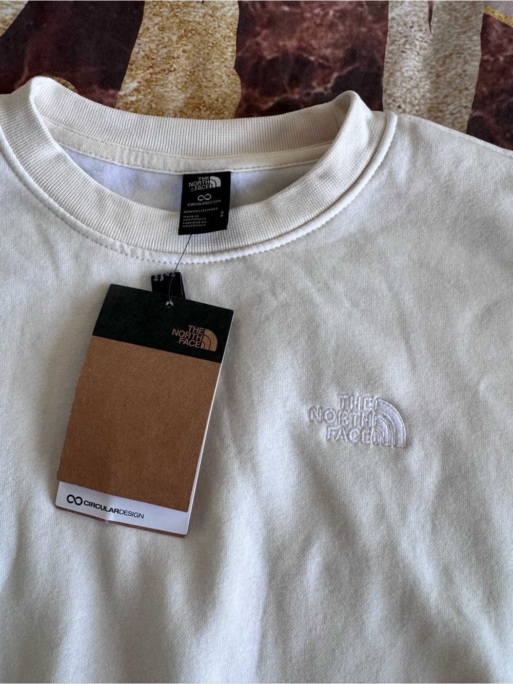 The North Face NWT Women's Evolution Simple Dome Oversized Crew Sweatshirt - Picture 8 of 11